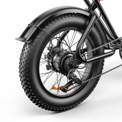 Електрически велосипед Emoko C91 – 1000W, 48V 20Ah, 20″ Fat Tyre