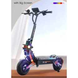 Електрически скутер Quickwheel D5 5000W, 48V/35Ah, 12 инча – Мощност и скорост за екстремни пътувания