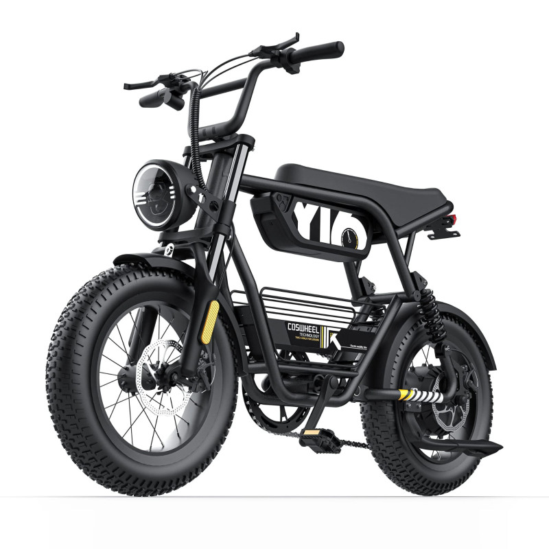 COSWHEEL Y16 –  Електрически градски фетбайк 1000W | 48V 15Ah