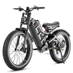Eahora Romeo Pro 2 – 3000W Dual Motor Fatbike, 52V 70Ah батерия, пълен амортисьор, 74 km/h