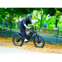 Eahora Romeo Pro 2 – 3000W Dual Motor Fatbike, 52V 70Ah батерия, пълен амортисьор, 74 km/h