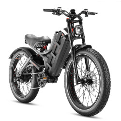 Eahora Romeo Pro 2 – 3000W Dual Motor Fatbike, 52V 70Ah батерия, пълен амортисьор, 74 km/h