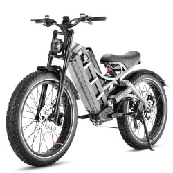 Eahora Romeo Pro 2 – 3000W Dual Motor Fatbike, 52V 70Ah батерия, пълен амортисьор, 74 km/h
