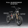 Eahora Terra  – 1000W електрически велосипед 48V 15Ah, 20” Fat Tire, 53 km/h