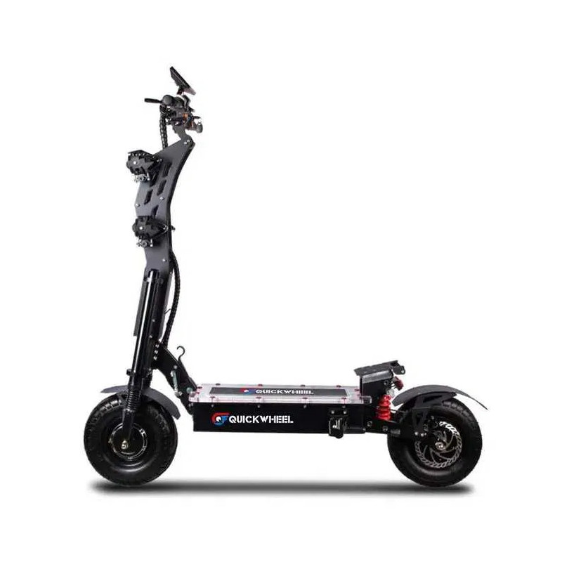 Офроуд електрическа тротинетка Quickwheel Viper 8000W, 72V/40Ah – Мощност и стабилност за екстремни условия