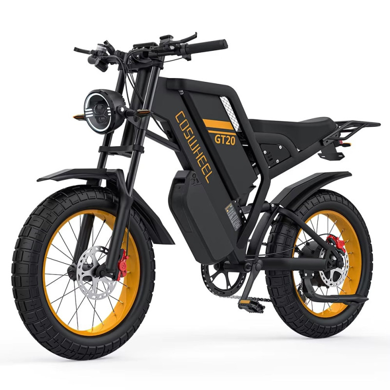 GT20 MAX – Електрически Велосипед 2000W | 60V 40Ah | До 180 км