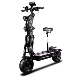 Офроуд електрическа тротинетка Quickwheel Viper 8000W, 72V/40Ah – Мощност и стабилност за екстремни условия