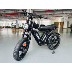 Електрически велосипед YVY C20Max (Q20 Pro) 2000W 40Ah – Fatbike с две батерии | ElectricBikes.bg