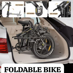 Сгъваем електрически велосипед Emoko C94 1000W 48V 35Ah – Fatbike