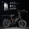 Eahora Terra 2 48V 1500W Dual Motor Fat Tire електрически велосипед