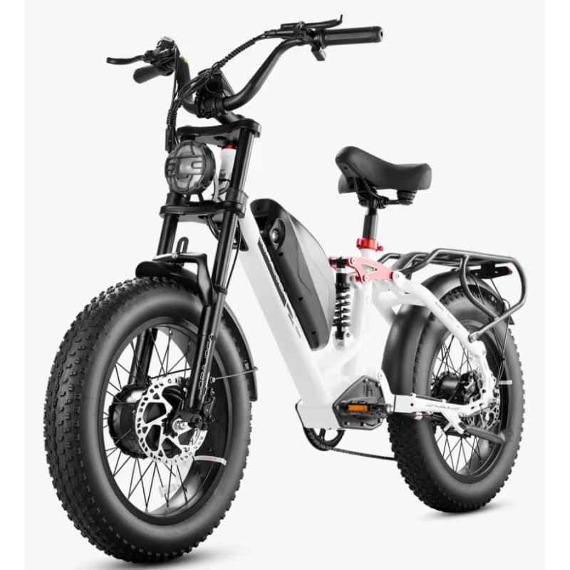 Eahora LUNA II 48V 20Ah – 1000W електрически fat bike 20"