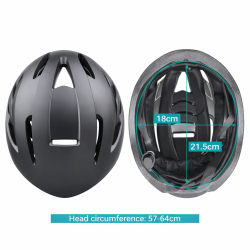 Каска за колело с визьор Walgun | Urban e-bike helmet CE