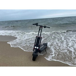 Офроуд електрическа тротинетка Quickwheel Explorer Plus 8000W, 60V/43Ah – Мощност и стабилност за най-трудните терени