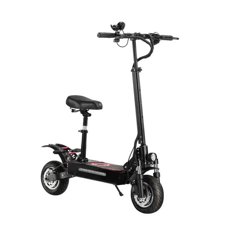 Офроуд електрическа тротинетка Quickwheel Q7 PRO 3200W, 52V/19Ah – Мощност и устойчивост за екстремни терени