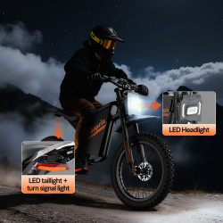 Електрически велосипед Bopzin Q8 3000W до 60 км/ч