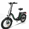 BK6S 750W Сгъваем Електрически Велосипед 45KM/H