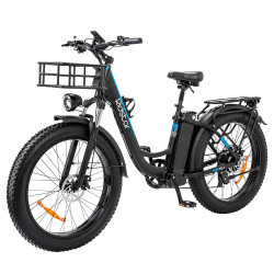 Ridstar MN26 Електрически Велосипед 26" 48V 20Ah Fat Tire | До 60 км Пробег