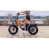 Ridstar MN-20 Сгъваем Електрически Велосипед 1000W 48V 15Ah Fat Tire