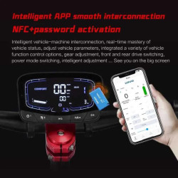 Офроуд електрическа тротинетка Quickwheel GT 6000W, 38Ah + NFC система – Мощност и сигурност за всякакви терени