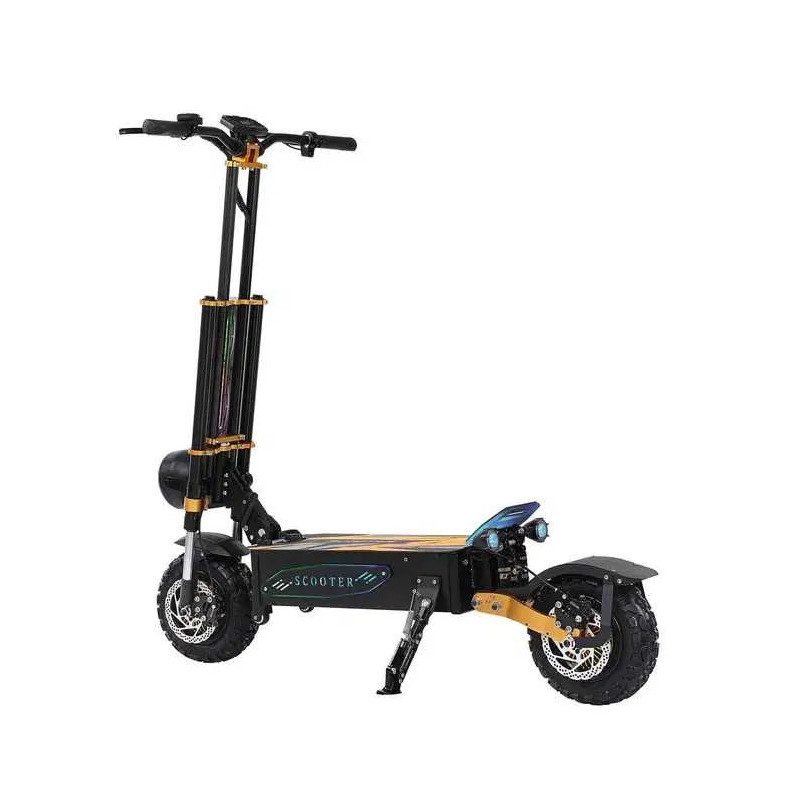 Офроуд електрическа тротинетка Quickwheel AB-2 6000W, 60V/40Ah – Мощност и стабилност за най-трудните терени