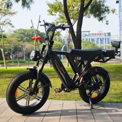 Електрически велосипед X50 750W – 48V 18.2Ah, FAT гуми, до 50 км/ч