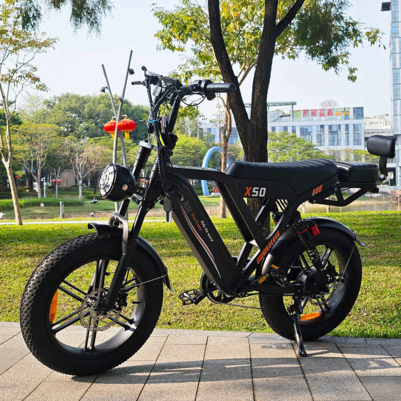 Електрически велосипед X50 750W 48V 18.2Ah | ElectricBikes