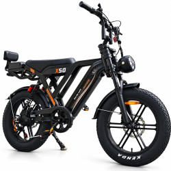 Електрически велосипед X50 750W – 48V 18.2Ah, FAT гуми, до 50 км/ч