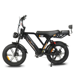 Електрически велосипед X50 750W – 48V 18.2Ah, FAT гуми, до 50 км/ч