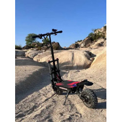 Офроуд електрическа тротинетка Quickwheel Explorer 6000W, 60V/38Ah – Мощност и ефективност за тежки терени