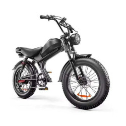 Електрически велосипед Electric C93, 48V, 1000W, 20Ah – Мощност и стил в черен цвят