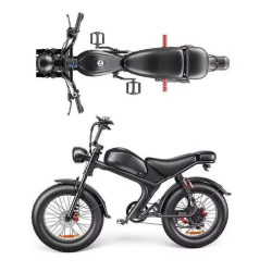 Електрически велосипед Electric C93, 48V, 1000W, 20Ah – Мощност и стил в черен цвят