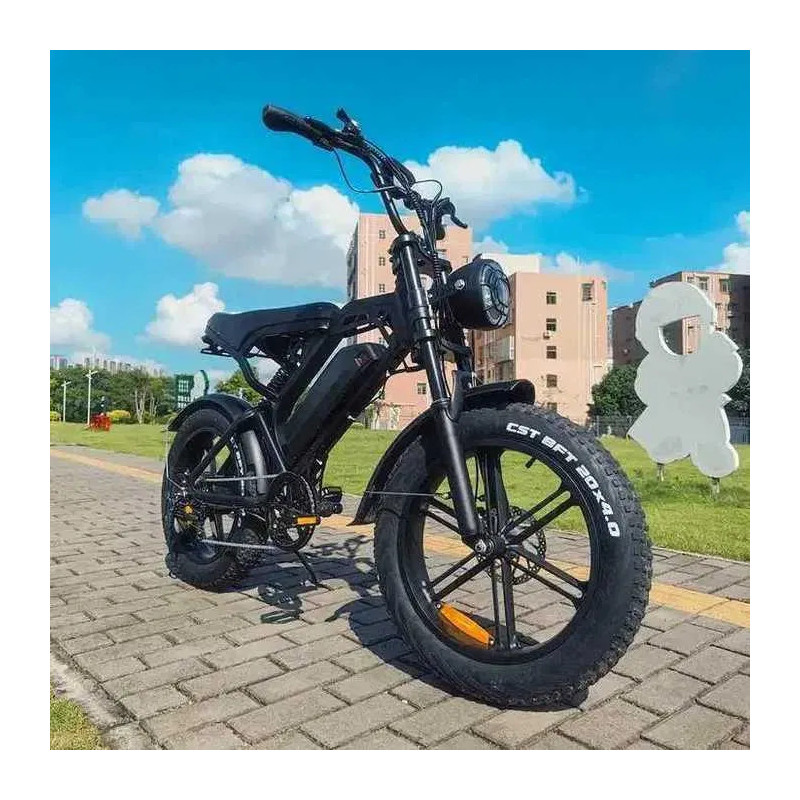 Електрически велосипед Electric V8, 750W, 15Ah – Черен цвят, Мощност и стил