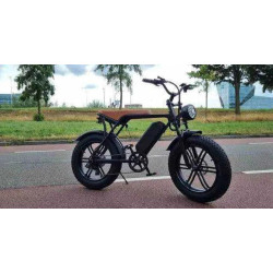 Електрически велосипед Electric V8, 750W, 15Ah – Кафяв цвят, Мощност и стил