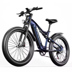 Електрически велосипед SHENGMILO MX03 Bafang, 500W, 17.5Ah/48V, 26" – Издръжливост и мощност