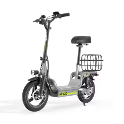 Сгъваем електрически велосипед HEZZO T3 с кош, 500W, 15Ah/48V – Практичност и мощност