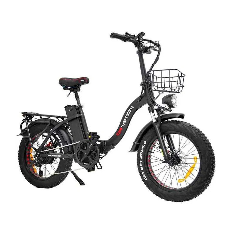 Сгъваем електрически велосипед Drvetion CT20, 750W, 15Ah/48V – Мощност и мобилност за офроуд приключения