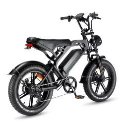 Ретро електрически Fat Bike 1000W – Перфектен за град и офроуд