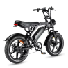 Ретро електрически Fat Bike 1000W – Перфектен за град и офроуд