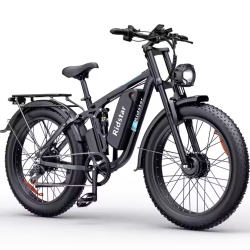 Ridstar E26 Pro – Електрически велосипед 1000W, 48V 23Ah, 26" Fat гуми, пълно окачване