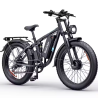 Ridstar E26 Pro – Електрически велосипед 1000W, 48V 23Ah, 26" Fat гуми, пълно окачване