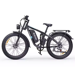 Ridstar E26 Pro – Електрически велосипед 1000W, 48V 23Ah, 26" Fat гуми, пълно окачване