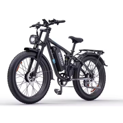 Ridstar E26 Pro – Електрически велосипед 1000W, 48V 23Ah, 26" Fat гуми, пълно окачване