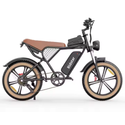 Ridstar Q20-Luxe – Електрически велосипед 1000W, 48V 20Ah, 20" Fat гуми, Маслени спирачки
