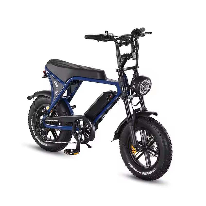 VOMO C80 Mini – Детски Електрически Велосипед 250W | 16” Fat Tire | Наличен в България