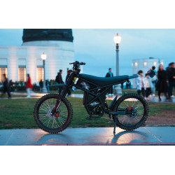 GT73 Pro 2400W Електрически велосипед – 60 км/ч, двойна батерия, офроуд модел